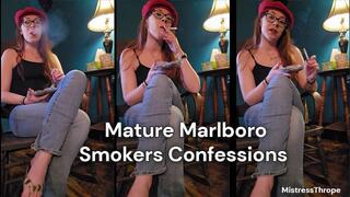 Mature Marlboro Smokers Confessions