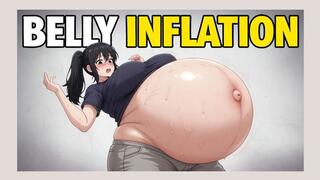 VIP Rave Belly Inflation: Pumping My Belly Huge & Drum-Tight, Then Riding Your Cock Hard as It Slaps Against You