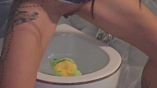 My plus is pissed in the mouth