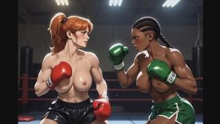 Female Boxing Confessions #11B: My Wild Bout with the Ebony Vixen (Animated)