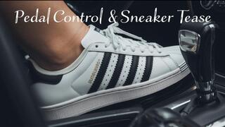 Pedal Control & Sneaker Tease - Slow Driving, Handbrake Play