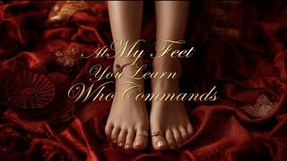 “Ai Miei Piedi Impari Chi Comanda”