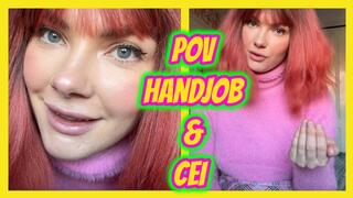 Femdom Auction: POV Handjob & Cum Eating Slave Training