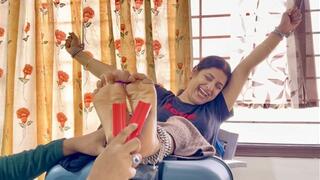 Beautiful Science Student with Stunning Feet Gets Playful Tickling By Her Teacher | Clever Cutie Can’t Stop Laughing—Deep Feet Tickling