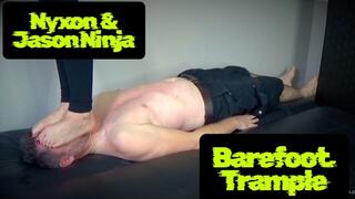 Nyxon & Jason Ninja Barefoot Trample 720p