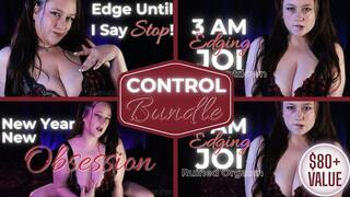 January 2026 Control Bundle featuring Serena Controls You ~ Gooning JOI Edging Orgasm Control Ruined Orgasm Cum Countdown [COMPILATION]