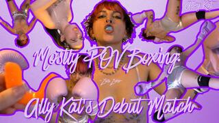 Mostly POV Boxing: Alley Kat’s Debut Match 4K