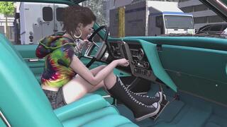 Olsmobile Tornado Template - Melonie in Knee High Converse Sneakers 1080p