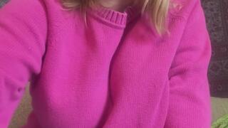 Burping in My Wholesome Sweater & Tie Dye Pants