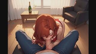 Blow Jobs Confessions #10B: New Year's Ecstatic Oral Revelation (Animated)