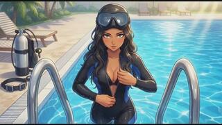 Scuba Confessions #3B: My Poolside Earring Rescue Gone Wrong (Animated)
