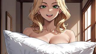 PILLOW HUMPING Slumber Party (Anime Hentai JOI)