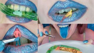 Giantess Dessert : Jelly of Trembling Tiny People