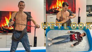 C4S Indoor Inflatable Pool Soapy Wetlook tease Rip tshirt