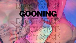 Don't stop gooning! Dont stop edging! Goon to me in latex