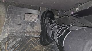 Playing in goth boots