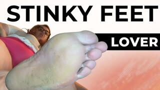 Stinky Dry Foot Domination