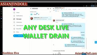 AnyDesk Wallet Drain #4 OF Wallet Drain? Extreme Findom, Foot Worship Addiction, Financial Ruin, Total Humiliation, Obedience, and Complete Control , Chinese feet ,Chinese Goddess, Foot Domination . ASIANFINDOLL