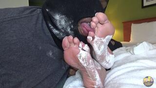 Sarah Trains Footstool to Love Sugar Feet (Ignore) Part 1 of 2 (HD)