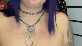 Valeri sucking dildo and b2p balloon