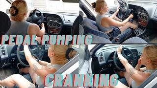 Cranking pedal pumping different points of view