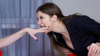 FINGER BITING INTERVIEW: SHOW ME YOUR BEST BITE (FHD)