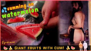Giant fruits with cum! | Full HD 1080p | Giantess - Vore - Cum