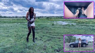 Vika's party is very dirty stuck in the mud_4K _full video 23 min