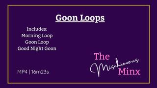 3-Loop Gooning Audio Set - Morning, Evening & Goon Loops - Active Worship - Goddess Self-Care Trance