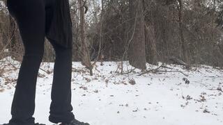 Trampled in the Snow