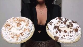 * 854x480p * Foot WAM Tease With Cream Pies -mp4