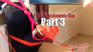 Foot Punishments Day - Part 3