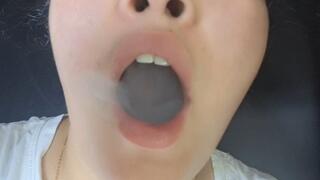 Intense puffs of smoke!