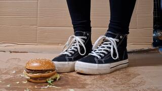 hamburgers sotto le mie scarpe