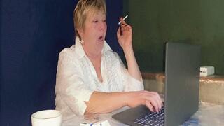 Office Cigarette Cough WMV
