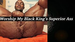 Worship My Black King’s Superior Ass