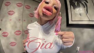 RubyDollLipz's POV Twinkling Cranberry Gloss Kisses