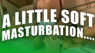 A LITTLE GENTLER MASTURBATION....