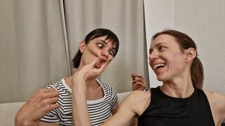 Who Cares About Watching a Movie When Her Face is So Squishy