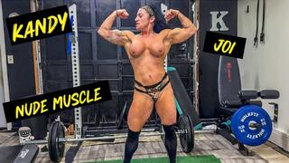 Kandys Naked Workout Cum Command