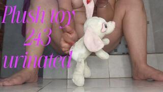 Plush toy 243 urinated
