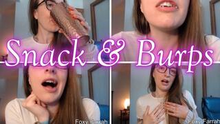 Snacks and Burps mp4