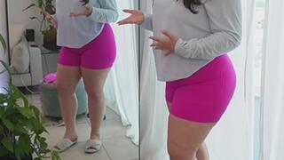 JOI Mean Older StepSis lets you jerk off onto her huge tits