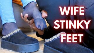 WIFE UGGS SHOE POPPING