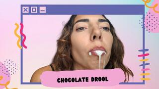Chocolate drool