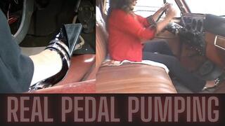 77 Pickup Rapid Pedal Pumping MILF in Heels