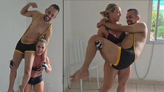 Strong Lady Lift & Carry 155lbs