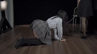 xr62-girl trains girl