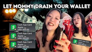 Chainsmoking Findom MILF: 2 Cig Topless Smoking Sobranie + Paypig Wallet Destruction