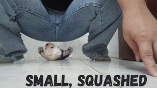 He was crushed in jeans